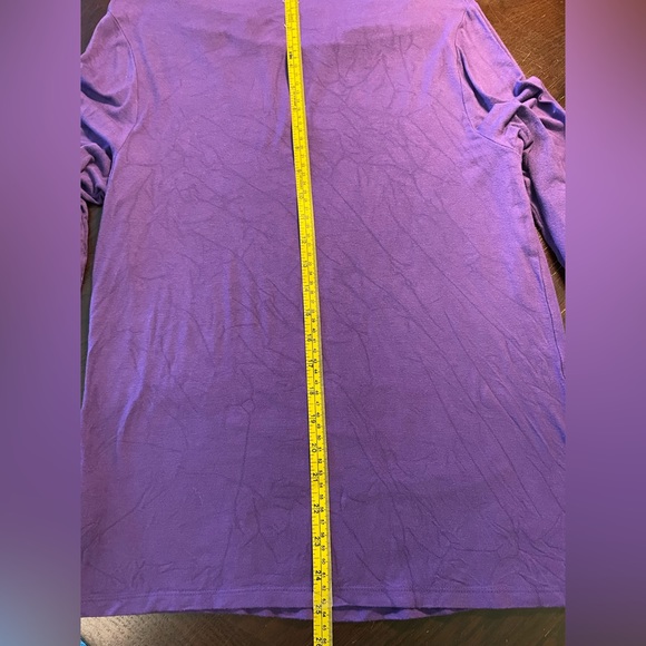 Jones New York Signature 3/4 Sleeve Cowl Neck Shirt - Picture 7 of 8